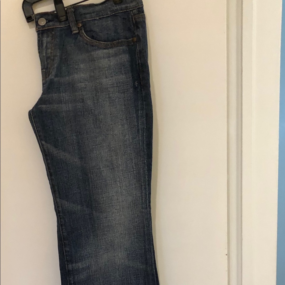 Women’s 7 For All Mankind Rhinestone Pocket Jeans! - Picture 4 of 8
